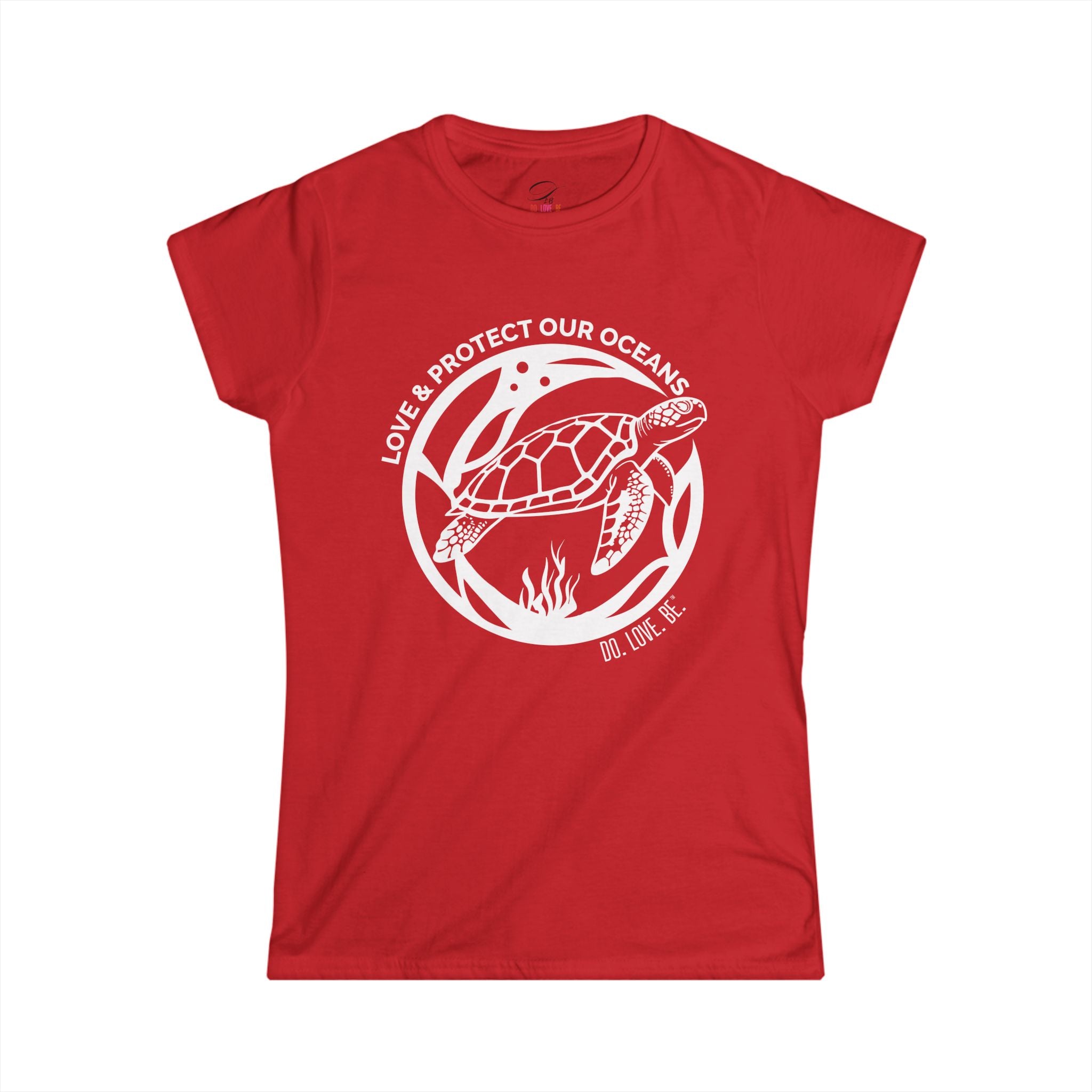 Womens sea turtle graphic tee by DO. LOVE. BE. Apparel