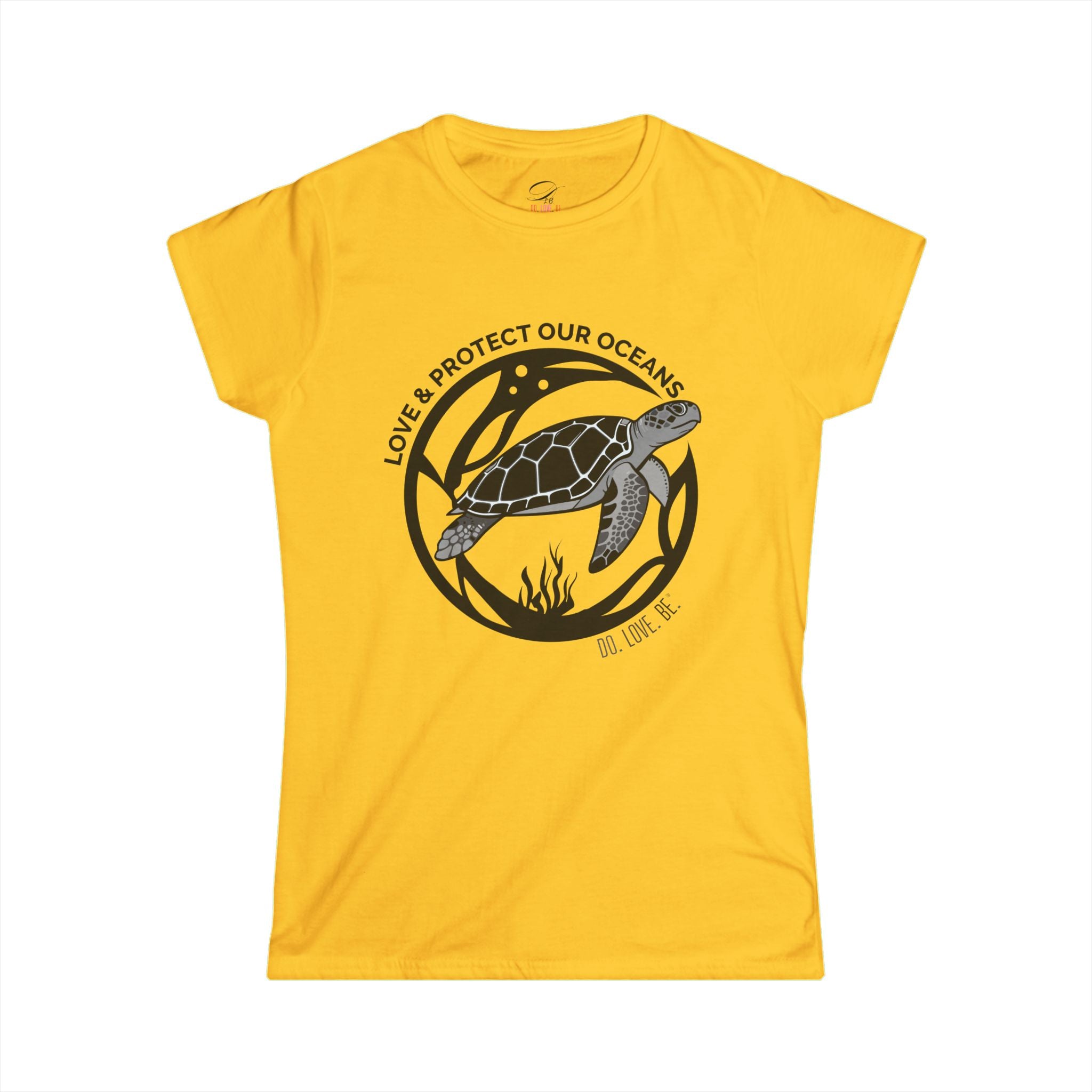 Womens sea turtle graphic tee by DO. LOVE. BE. Apparel