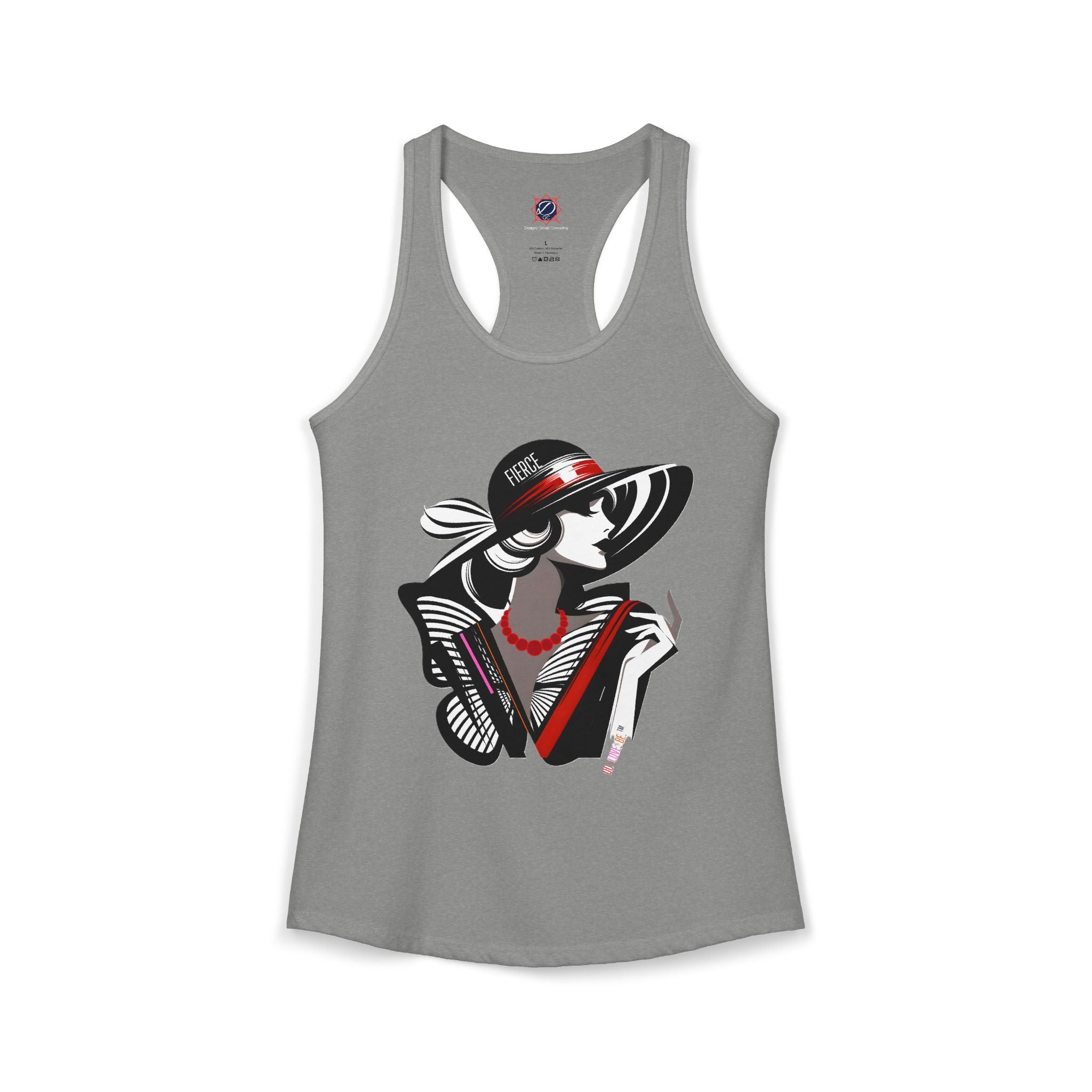 Women's graphic tee collection featuring a woman in a hat by DO. LOVE. BE. Apparel