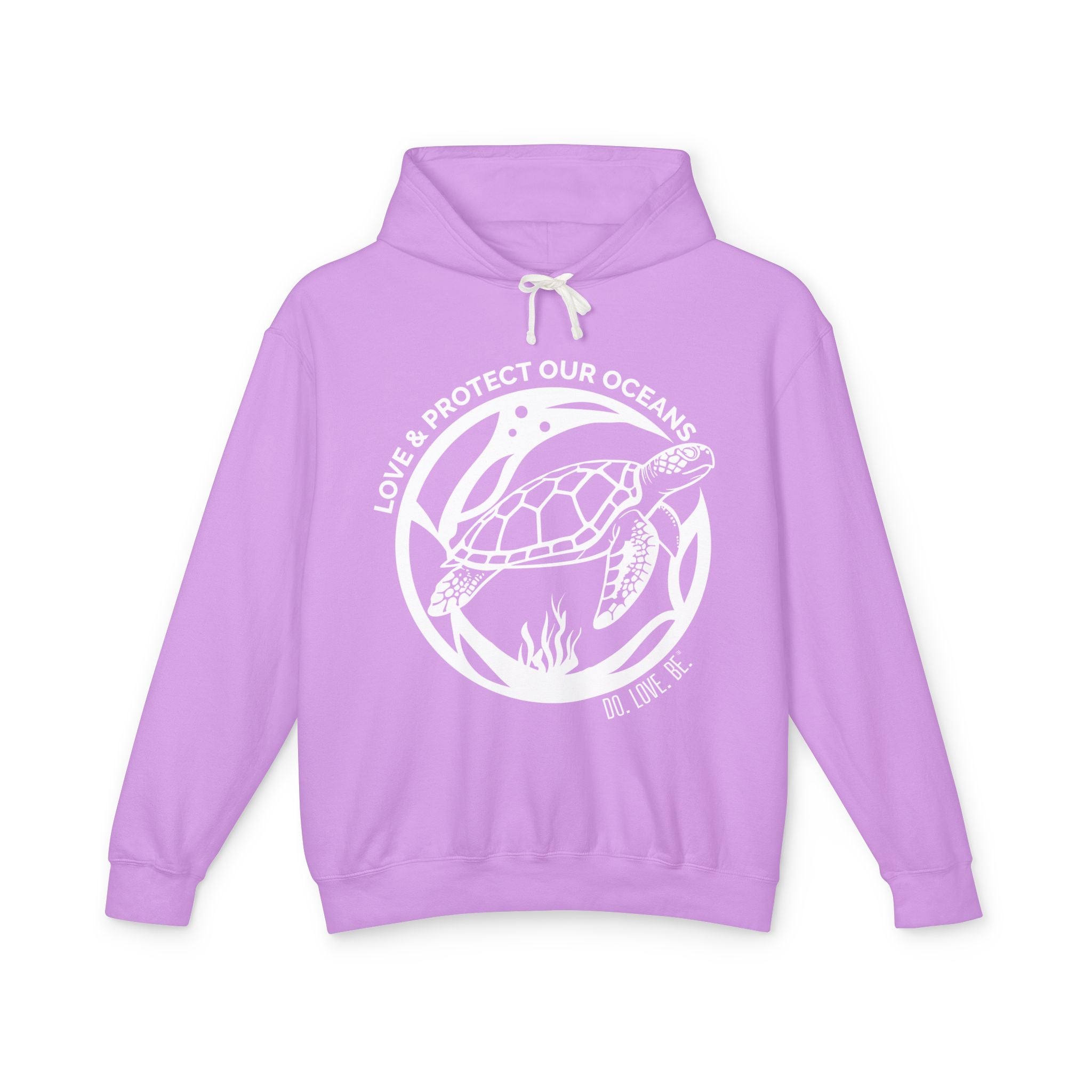Womens Graphic Tee Sea Turtle Collection Hoodie by Do. Love. Be