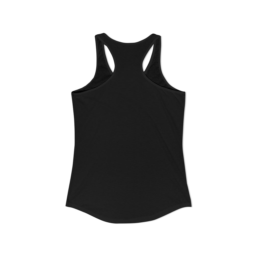 Unstoppable woman's face with sunglasses graphic tank top