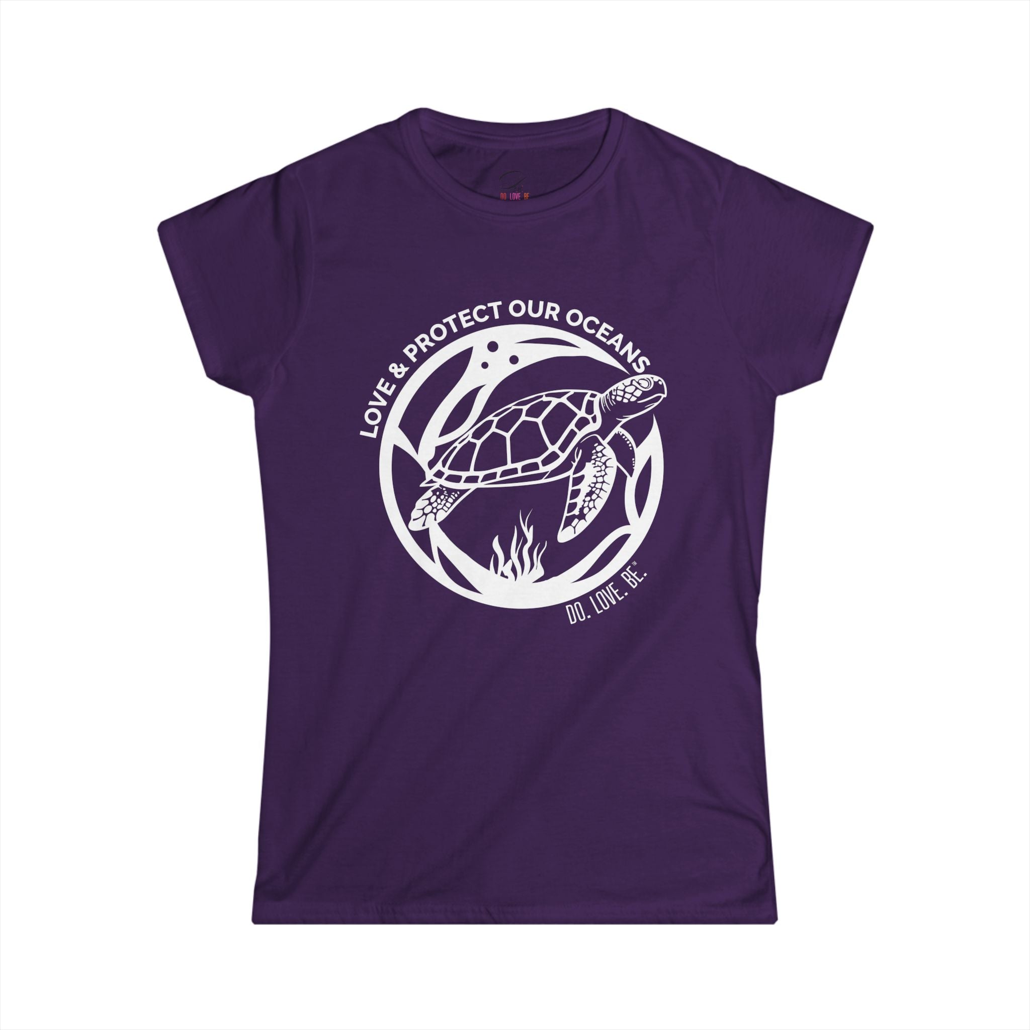 Womens sea turtle graphic tee by DO. LOVE. BE. Apparel