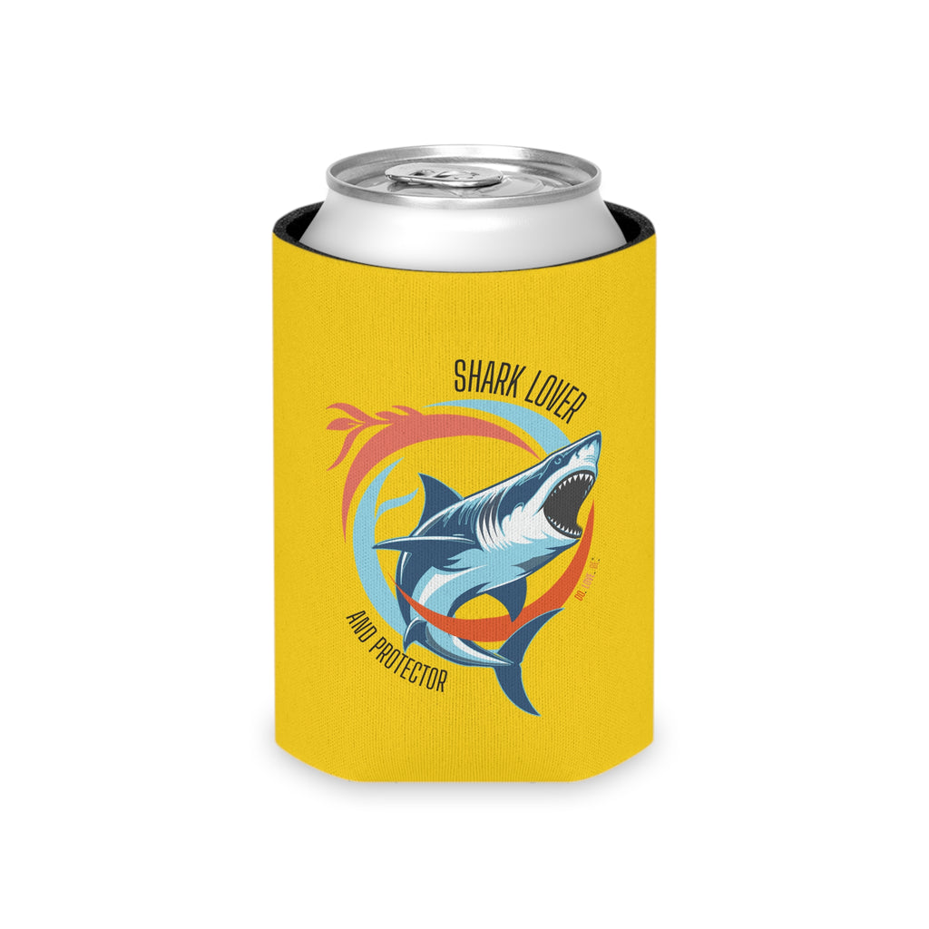 Great White Shark Can Cooler by DO. LOVE. BE. Apparel