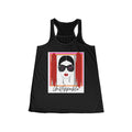 Unstoppable graphic tank top with a woman's face and sunglasses