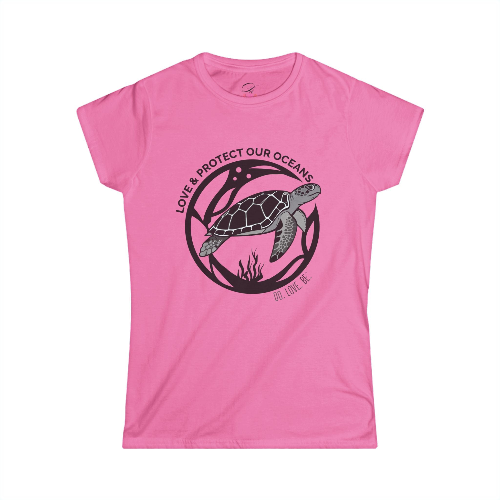 Womens sea turtle graphic tee by DO. LOVE. BE. Apparel