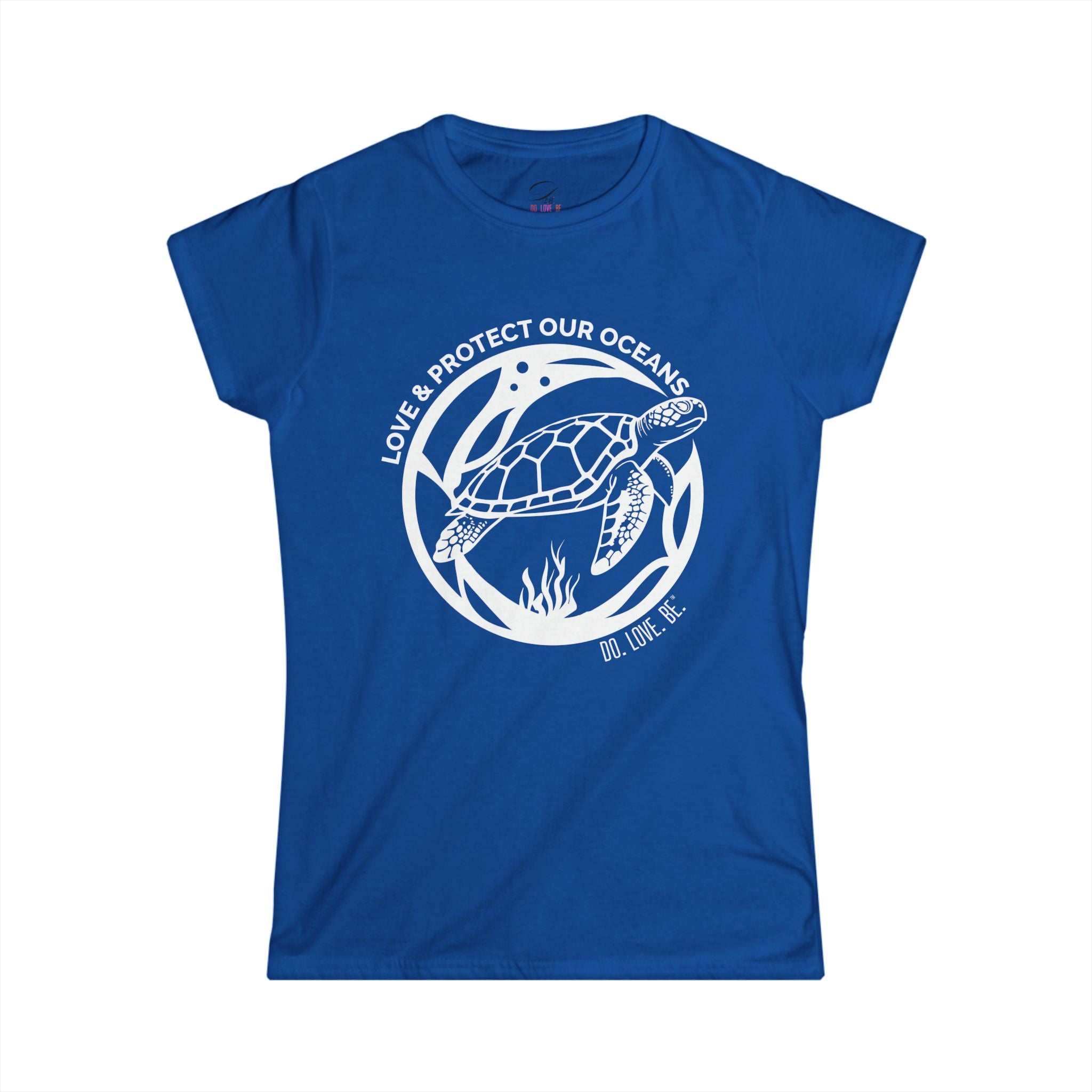 Womens sea turtle graphic tee by DO. LOVE. BE. Apparel