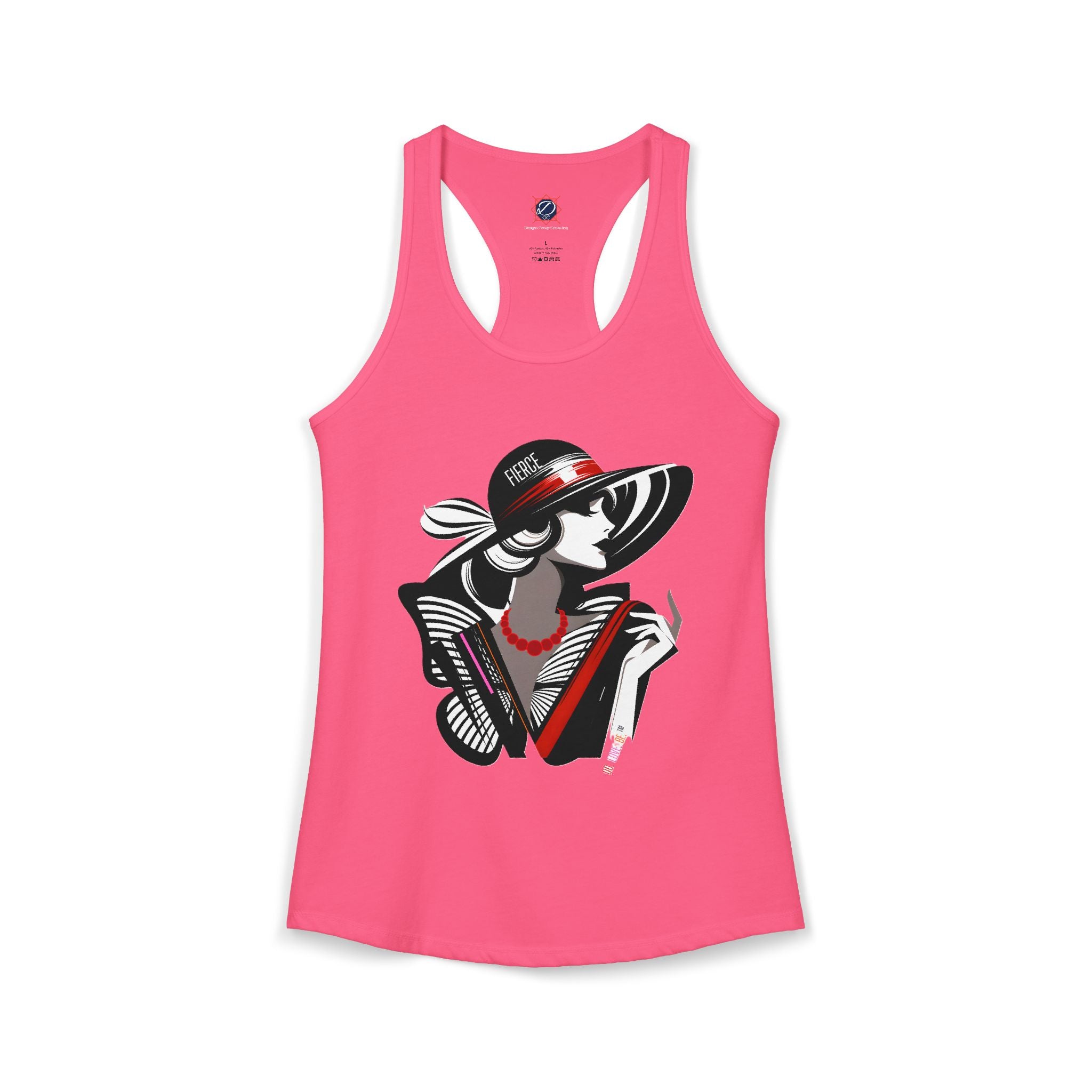 Women's graphic tee collection featuring a woman in a hat by DO. LOVE. BE. Apparel