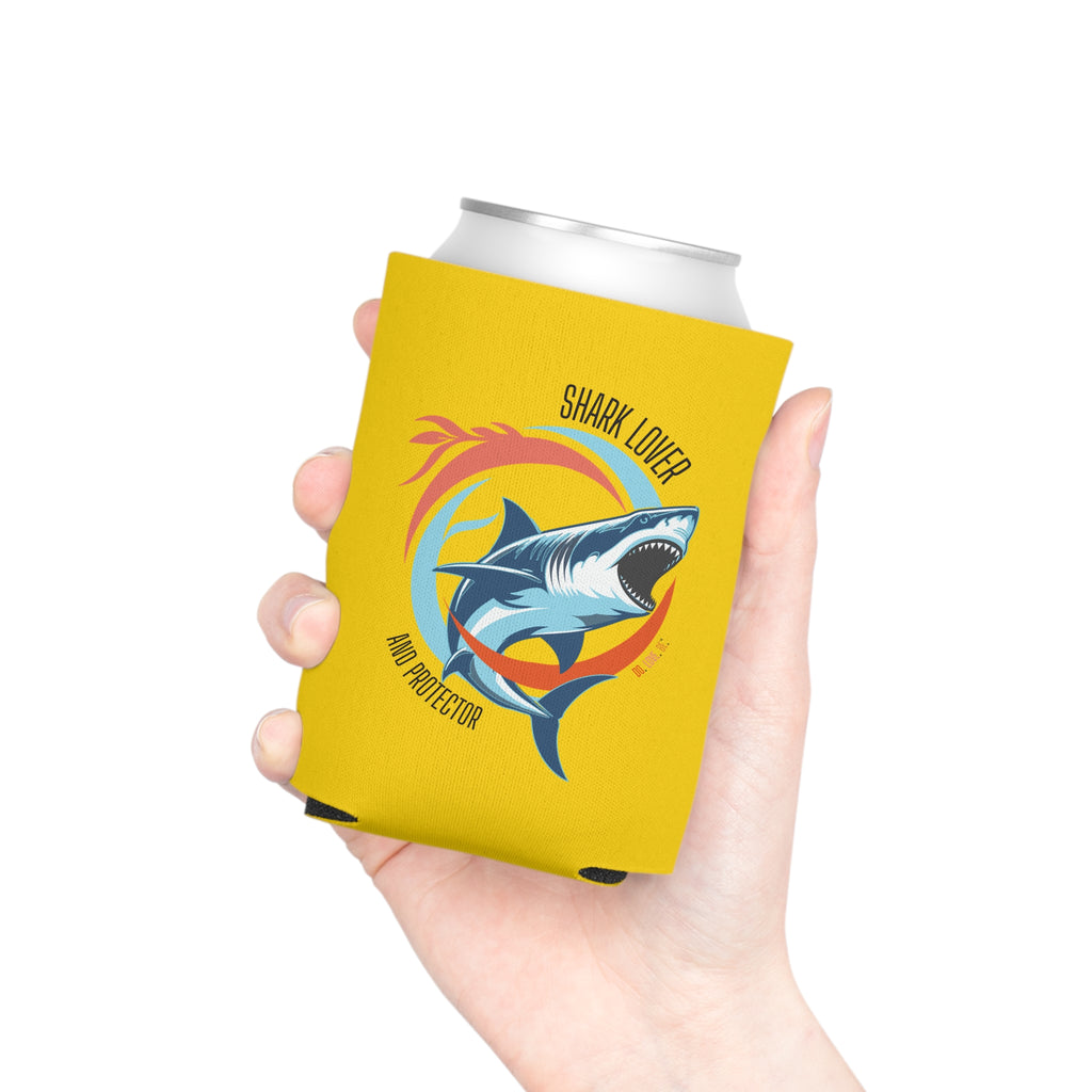 Great White Shark Can Cooler by DO. LOVE. BE. Apparel