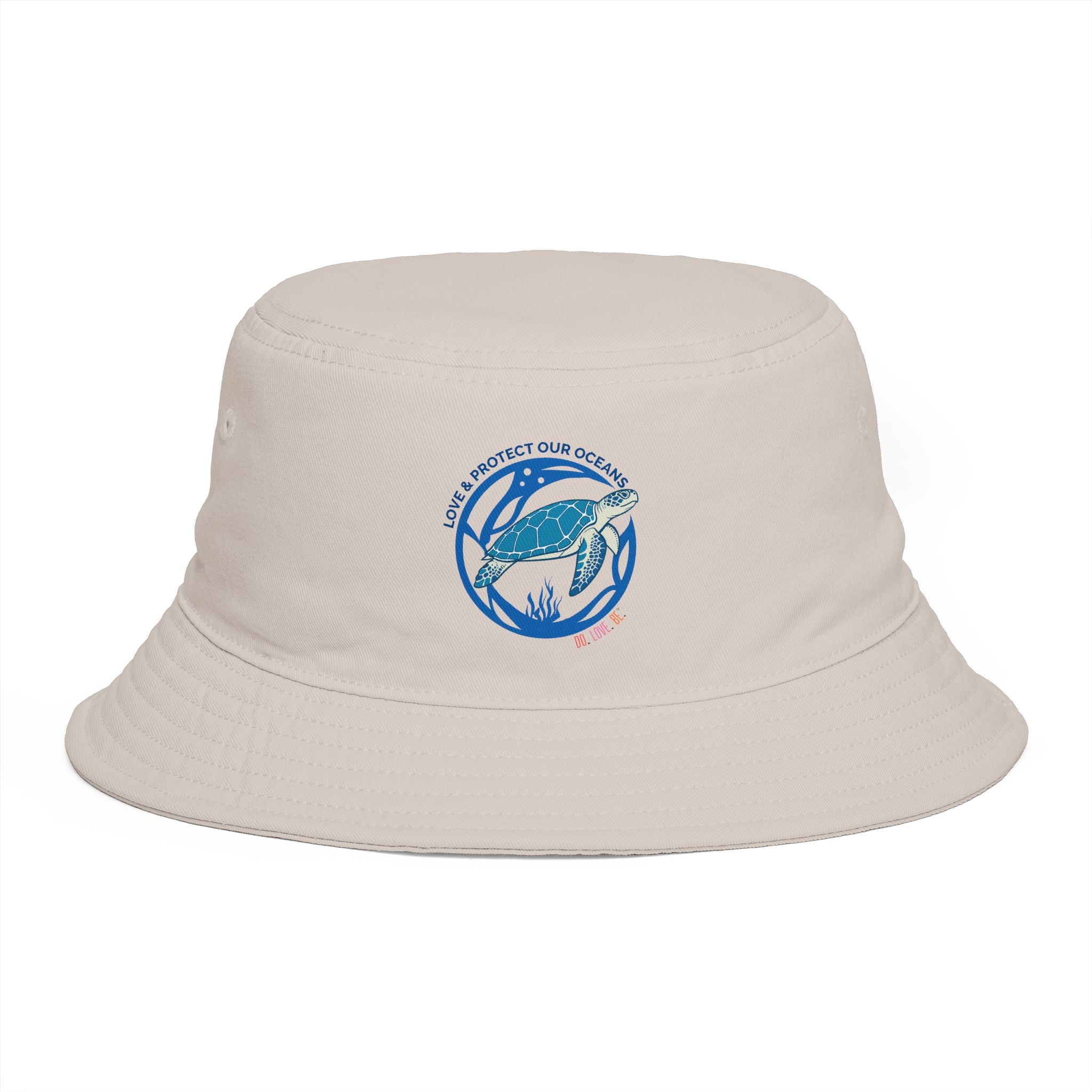 Sea Turtle Rescue Bucket Hat by DO. LOVE. BE. Apparel
