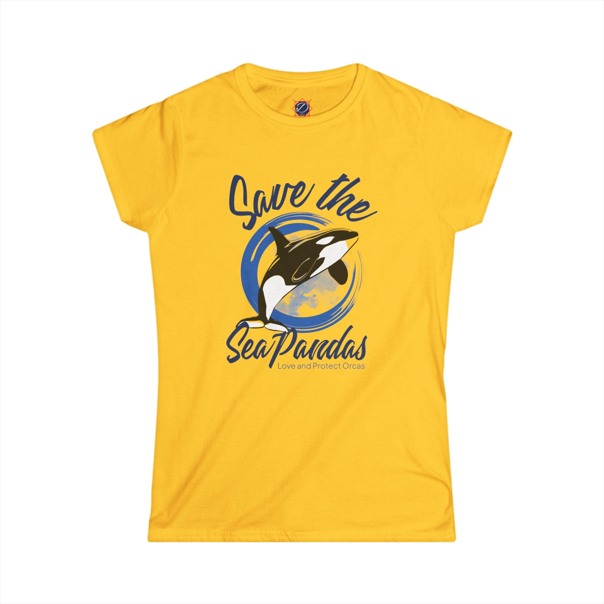 Save the Sea Pandas Tee — Women's Orca Conservation T‑Shirt: Color