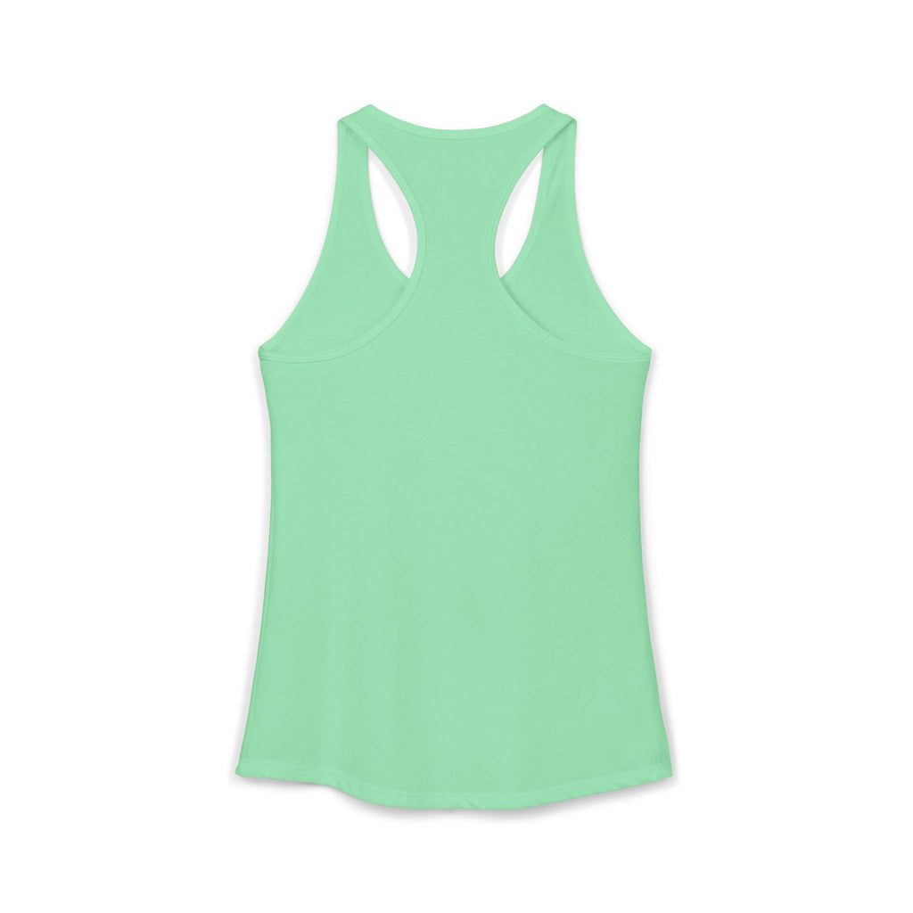 Save the Sea Pandas (Orcas) Ideal Racerback Graphic Tank Top