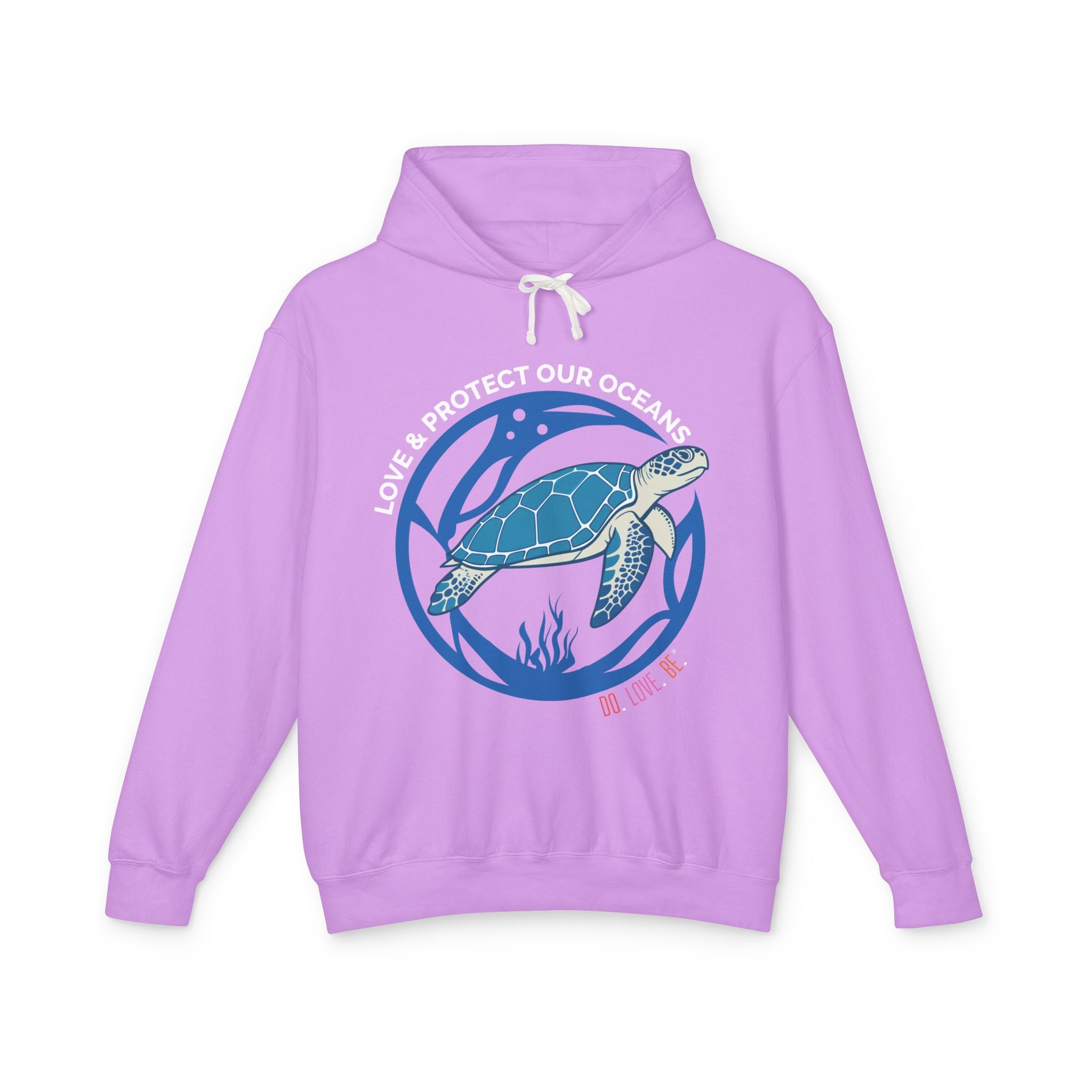 Womens sea turtle graphic hoodie by DO. LOVE. BE. Apparel