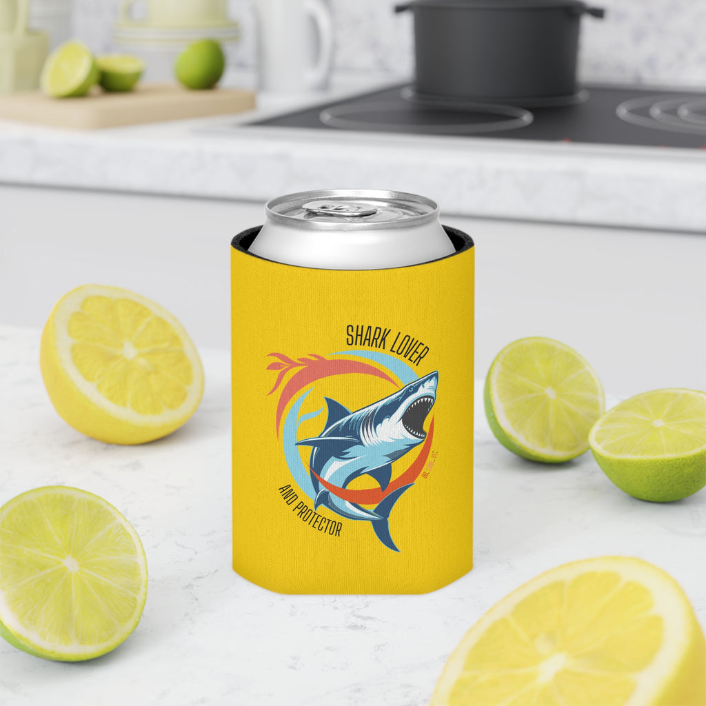 Great White Shark Can Cooler by DO. LOVE. BE. Apparel