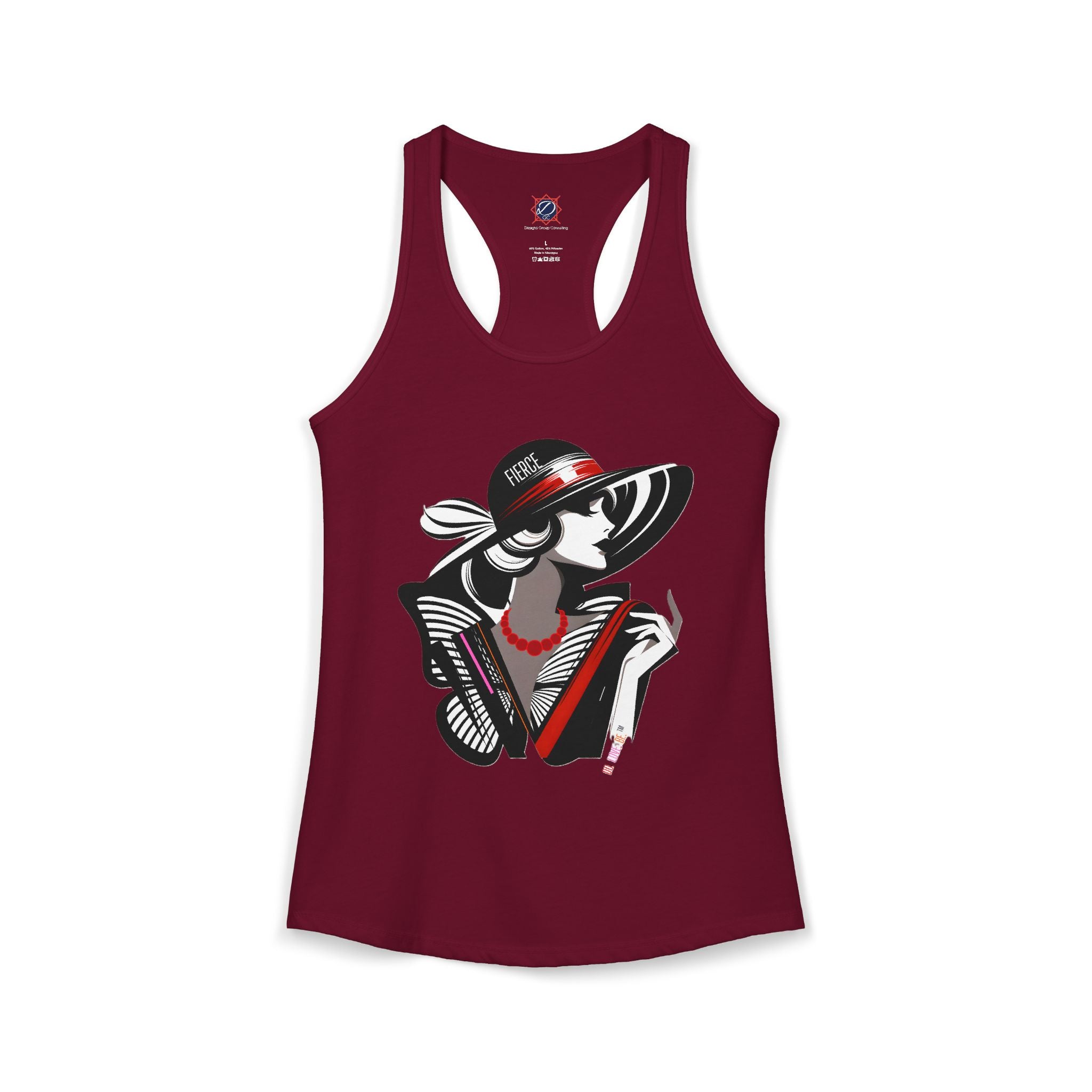 Women's graphic tee collection featuring a woman in a hat by DO. LOVE. BE. Apparel
