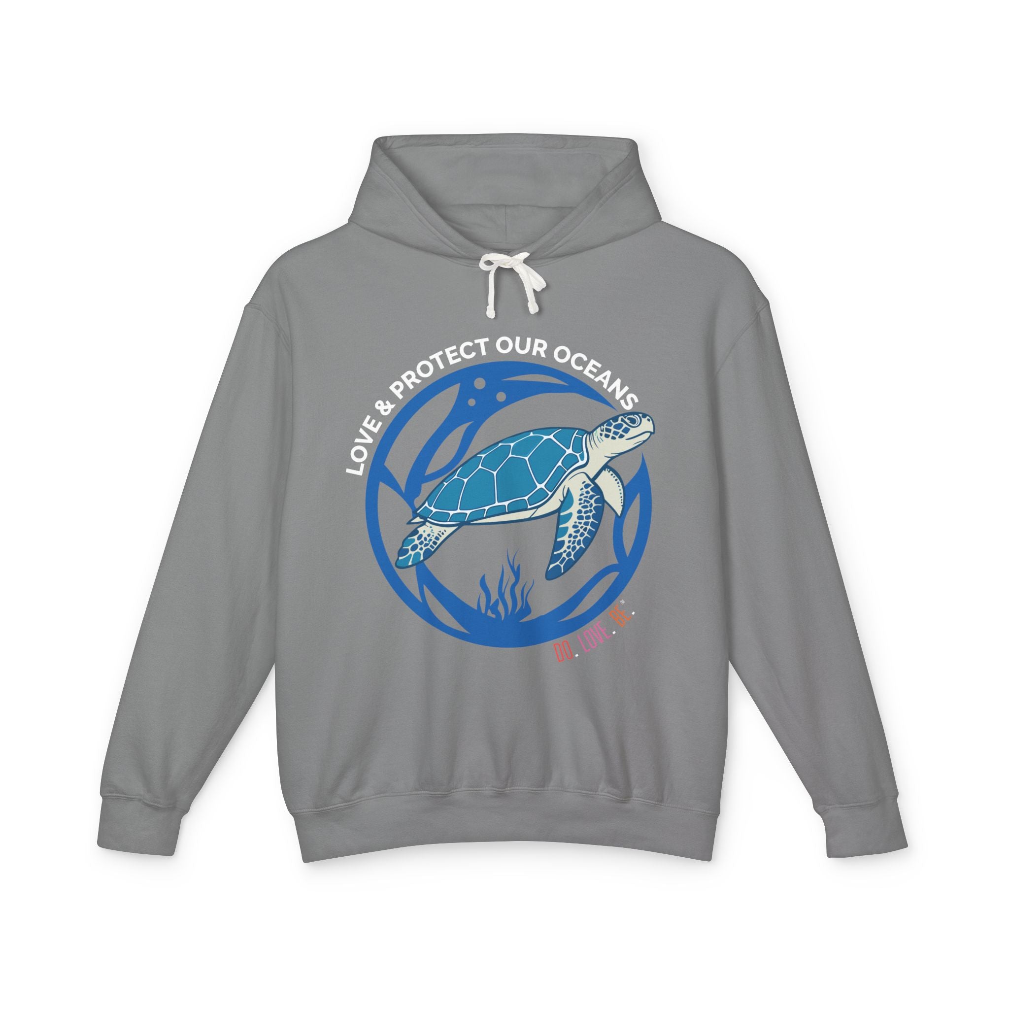 Womens sea turtle graphic hoodie by DO. LOVE. BE. Apparel