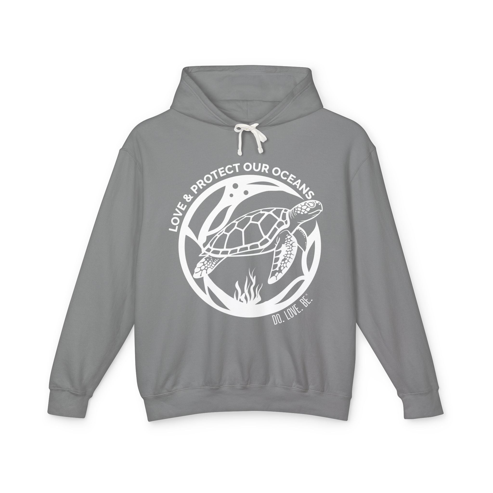Womens Graphic Tee Sea Turtle Collection Hoodie by Do. Love. Be
