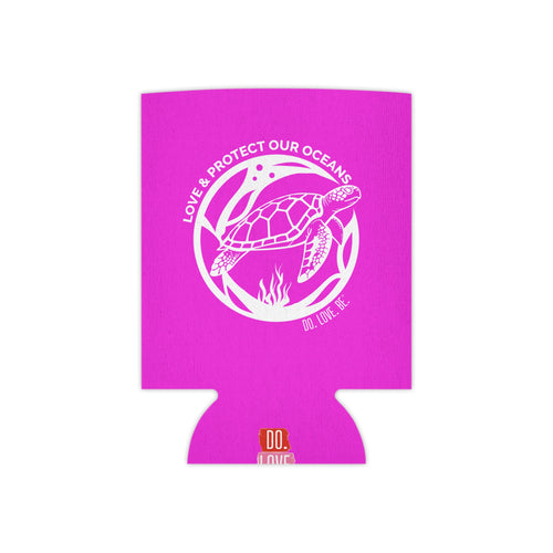 Sea Turtle Can Cooler by DO. LOVE. BE. Apparel