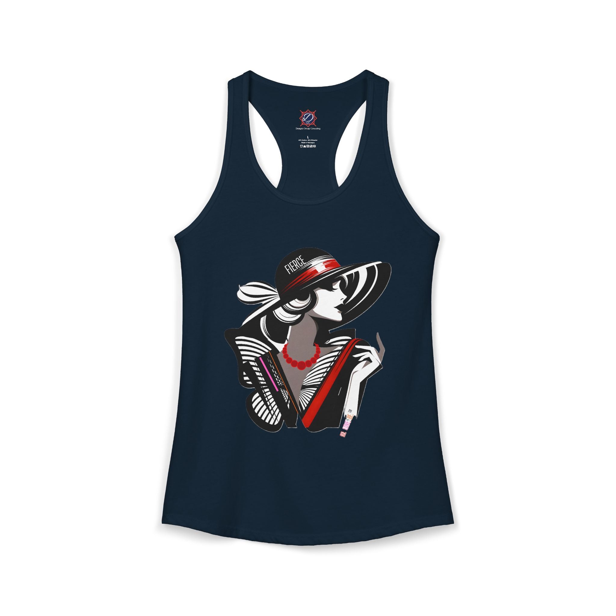 Women's graphic tee collection featuring a woman in a hat by DO. LOVE. BE. Apparel