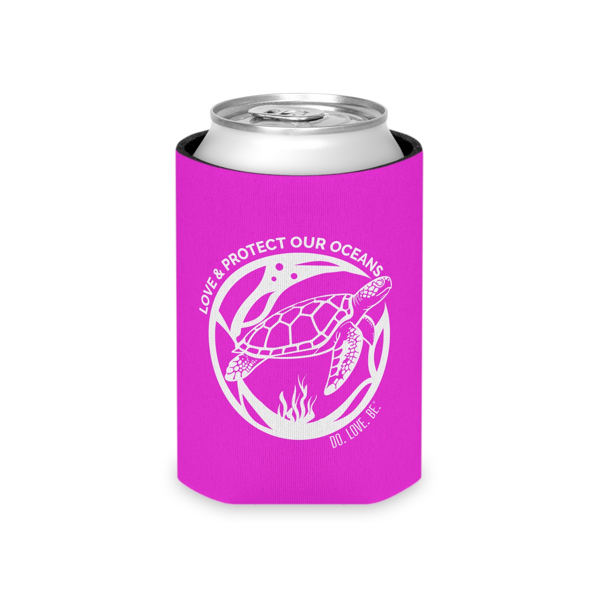Sea Turtle Can Cooler by DO. LOVE. BE. Apparel