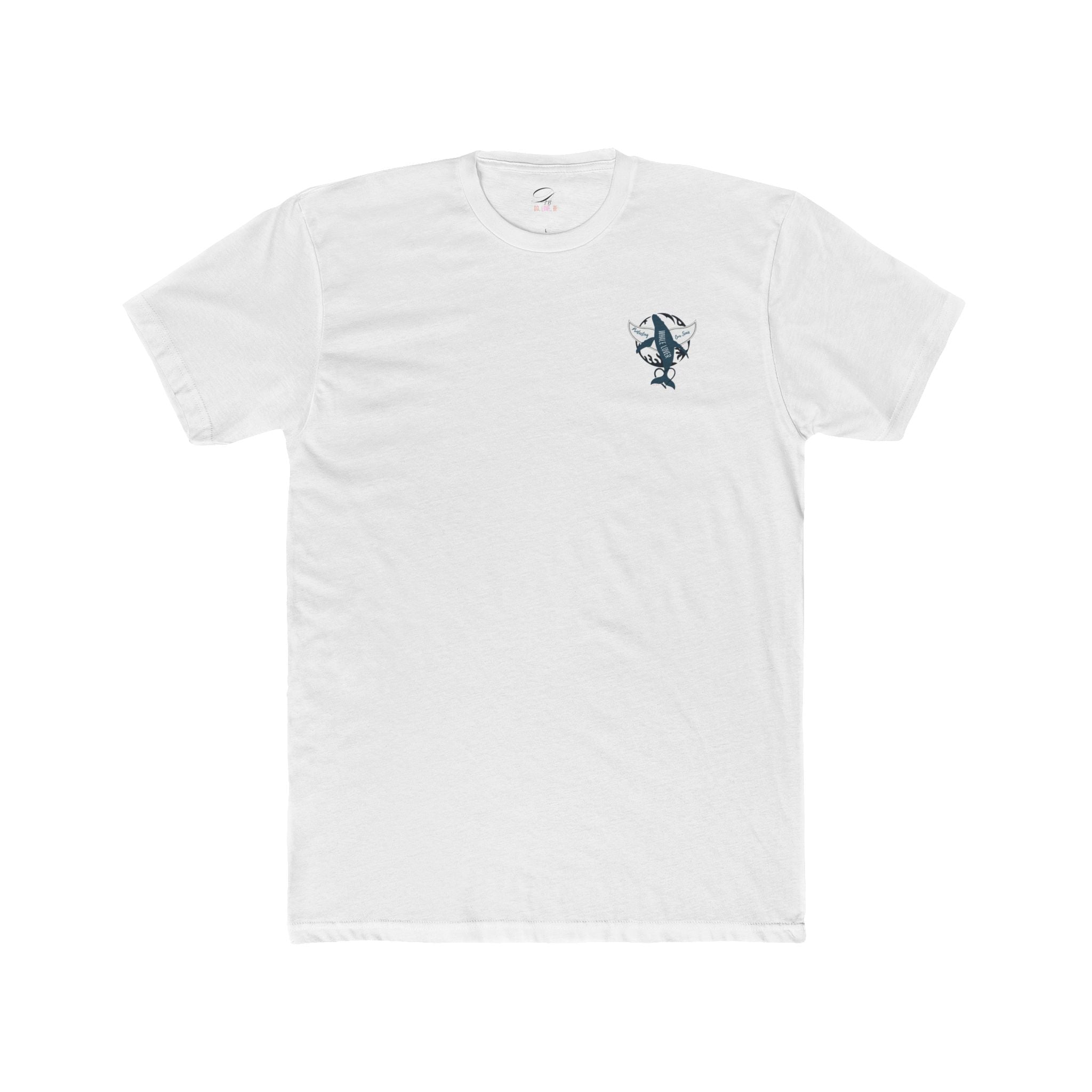 Whale & Wave Graphic Tee — Cotton Whale Dive Ocean Surf Shirt (Supports Whale Conservation)
