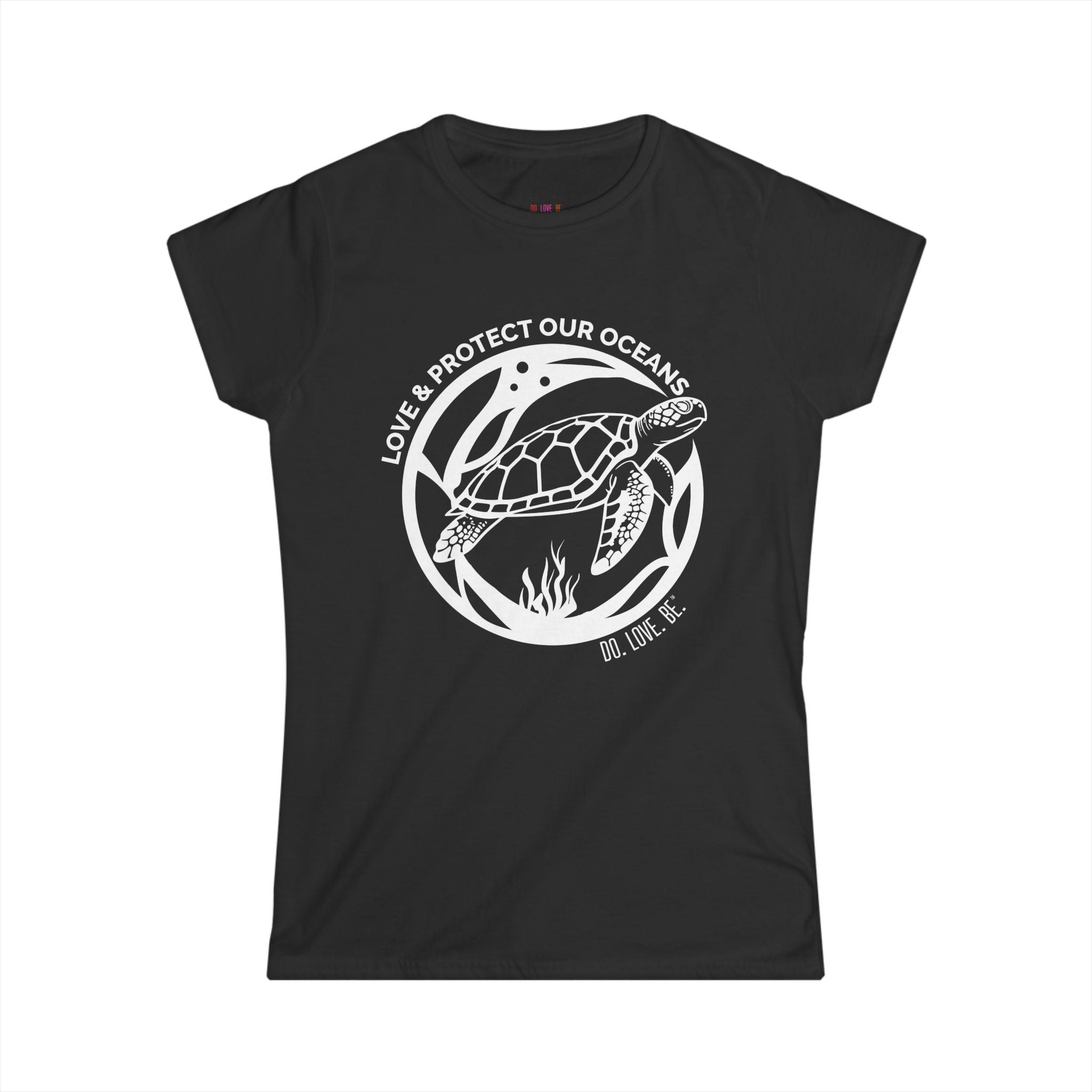 Womens sea turtle graphic tee by DO. LOVE. BE. Apparel