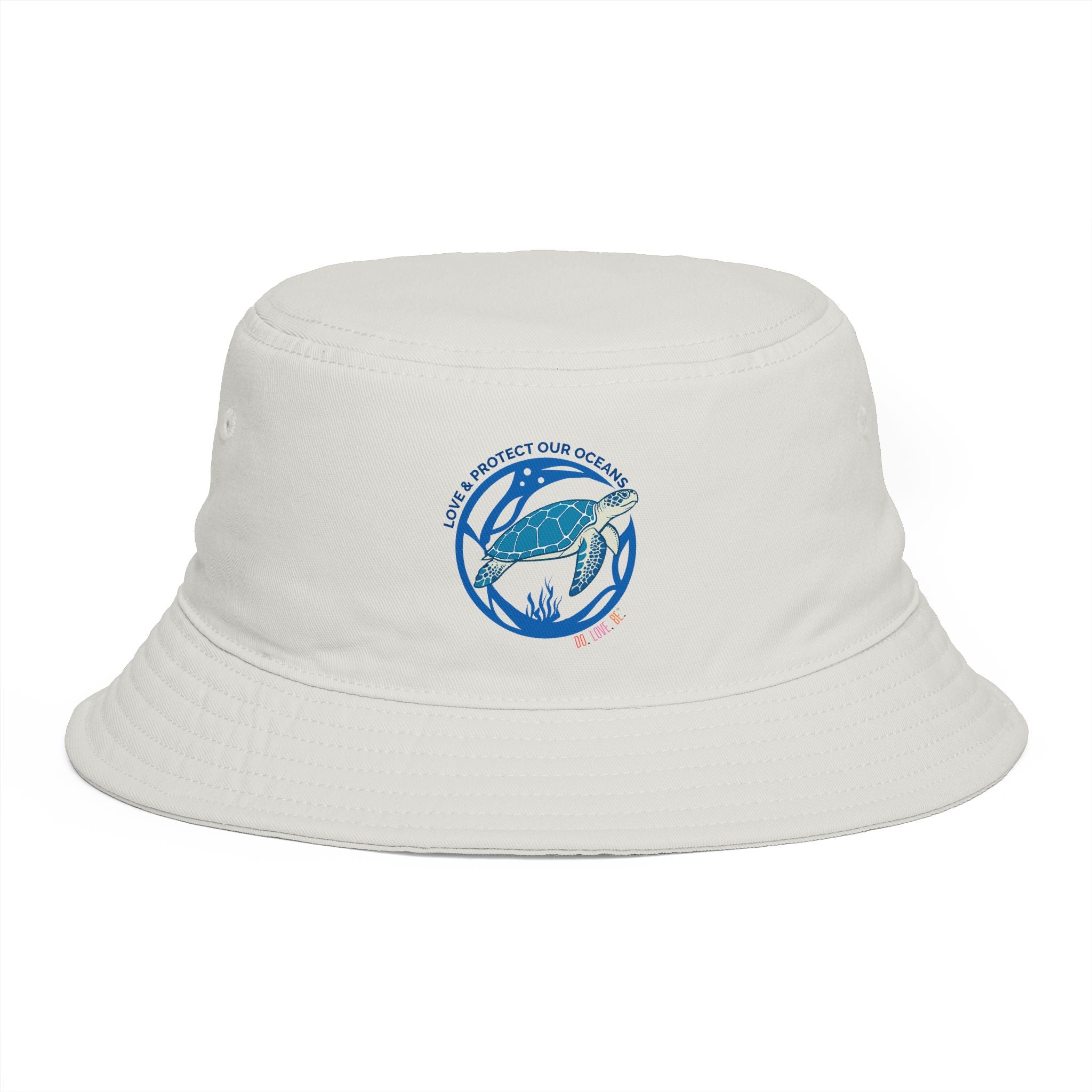 Sea Turtle Rescue Bucket Hat by DO. LOVE. BE. Apparel