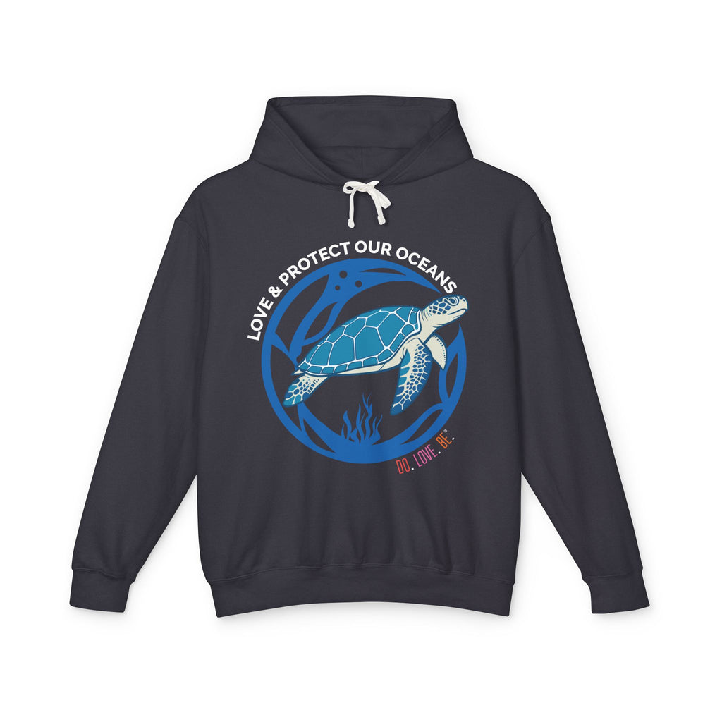 Womens sea turtle graphic hoodie by DO. LOVE. BE. Apparel
