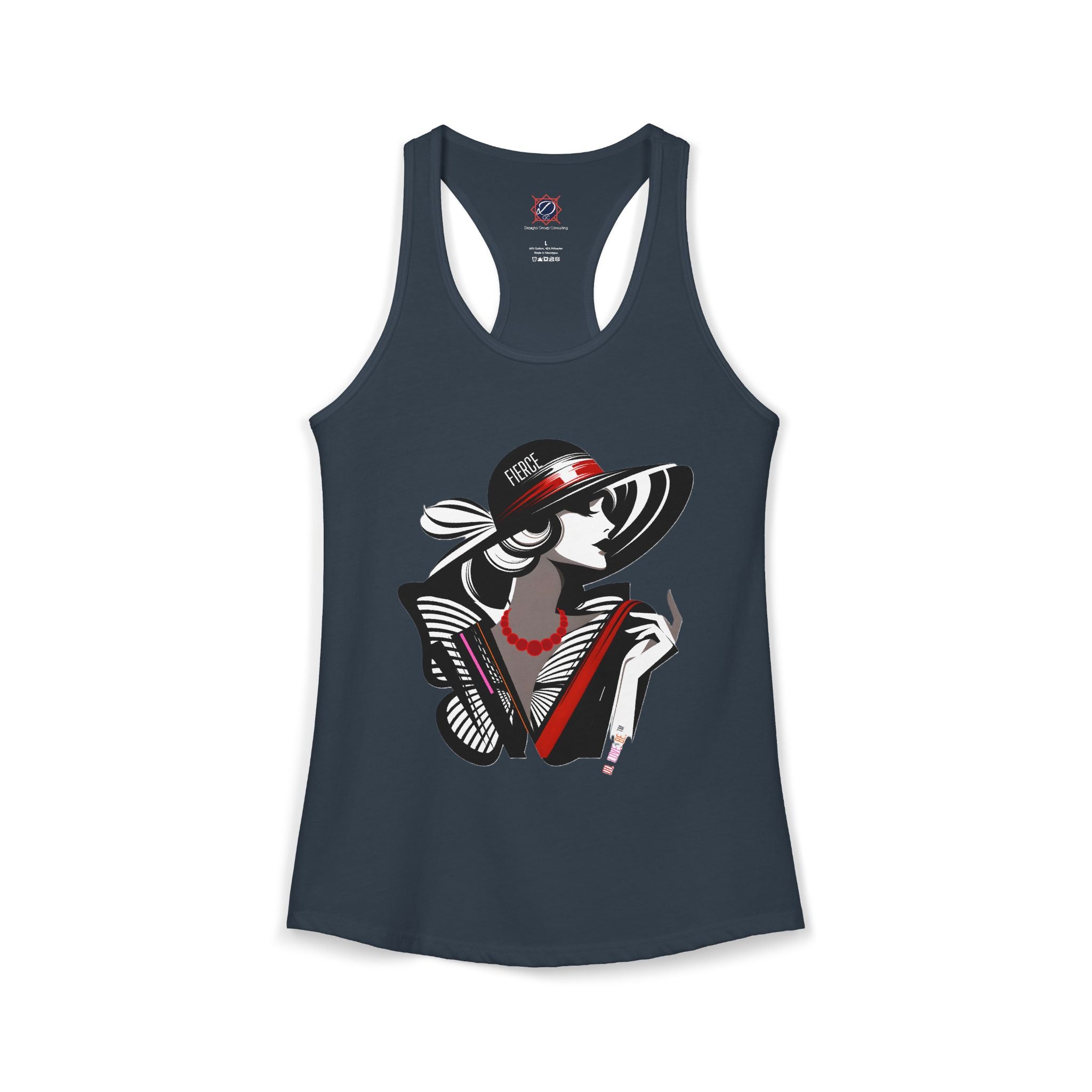 Women's graphic tee collection featuring a woman in a hat by DO. LOVE. BE. Apparel