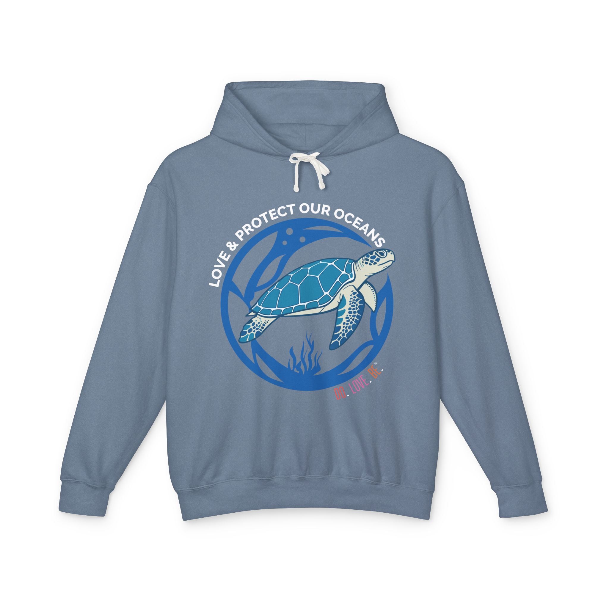 Womens sea turtle graphic hoodie by DO. LOVE. BE. Apparel