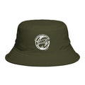 Sea Turtle Bucket Hat for Women, Ocean Conservation White