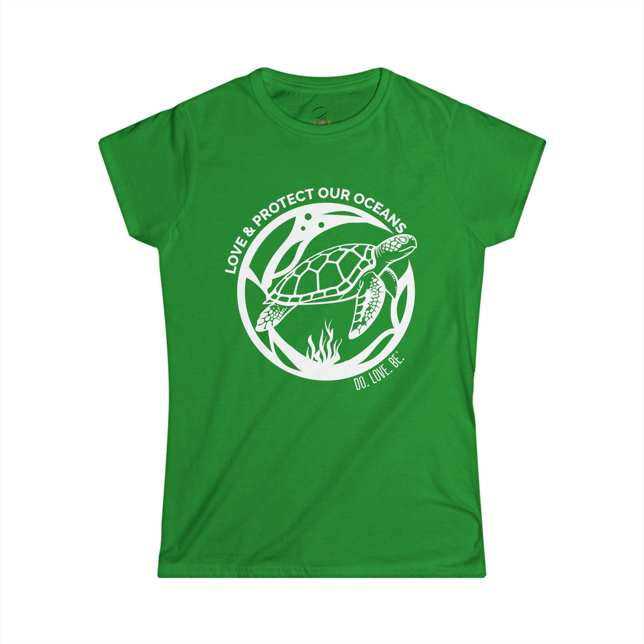 Womens sea turtle graphic tee by DO. LOVE. BE. Apparel