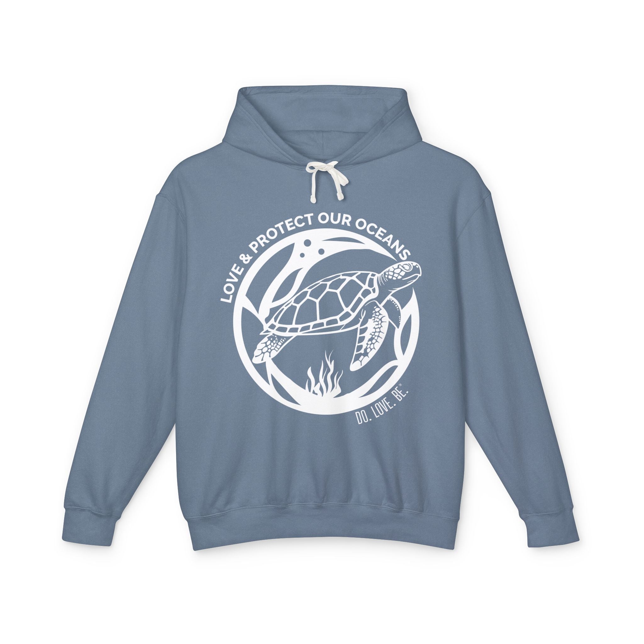 Womens Graphic Tee Sea Turtle Collection Hoodie by Do. Love. Be