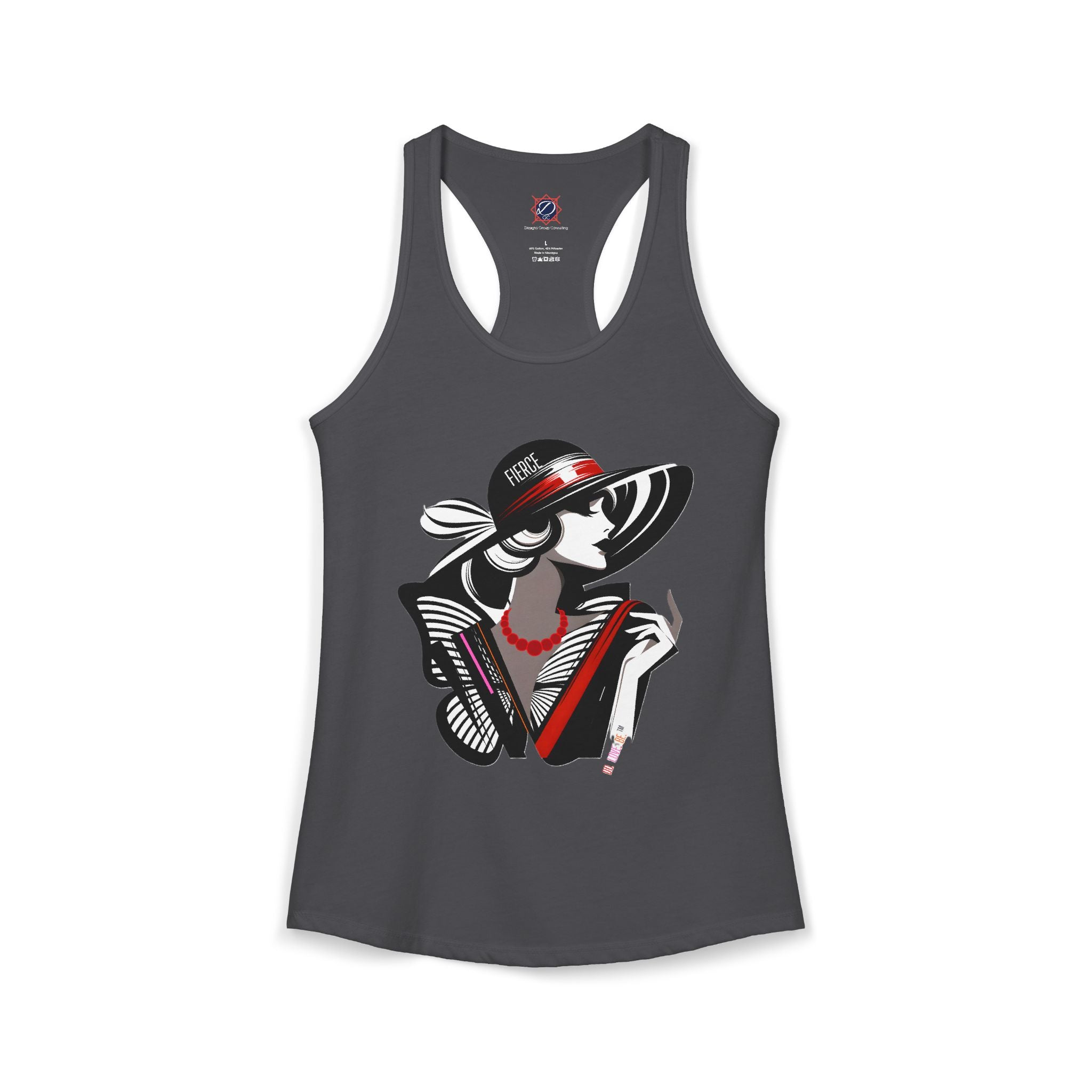 Women's graphic tee collection featuring a woman in a hat by DO. LOVE. BE. Apparel