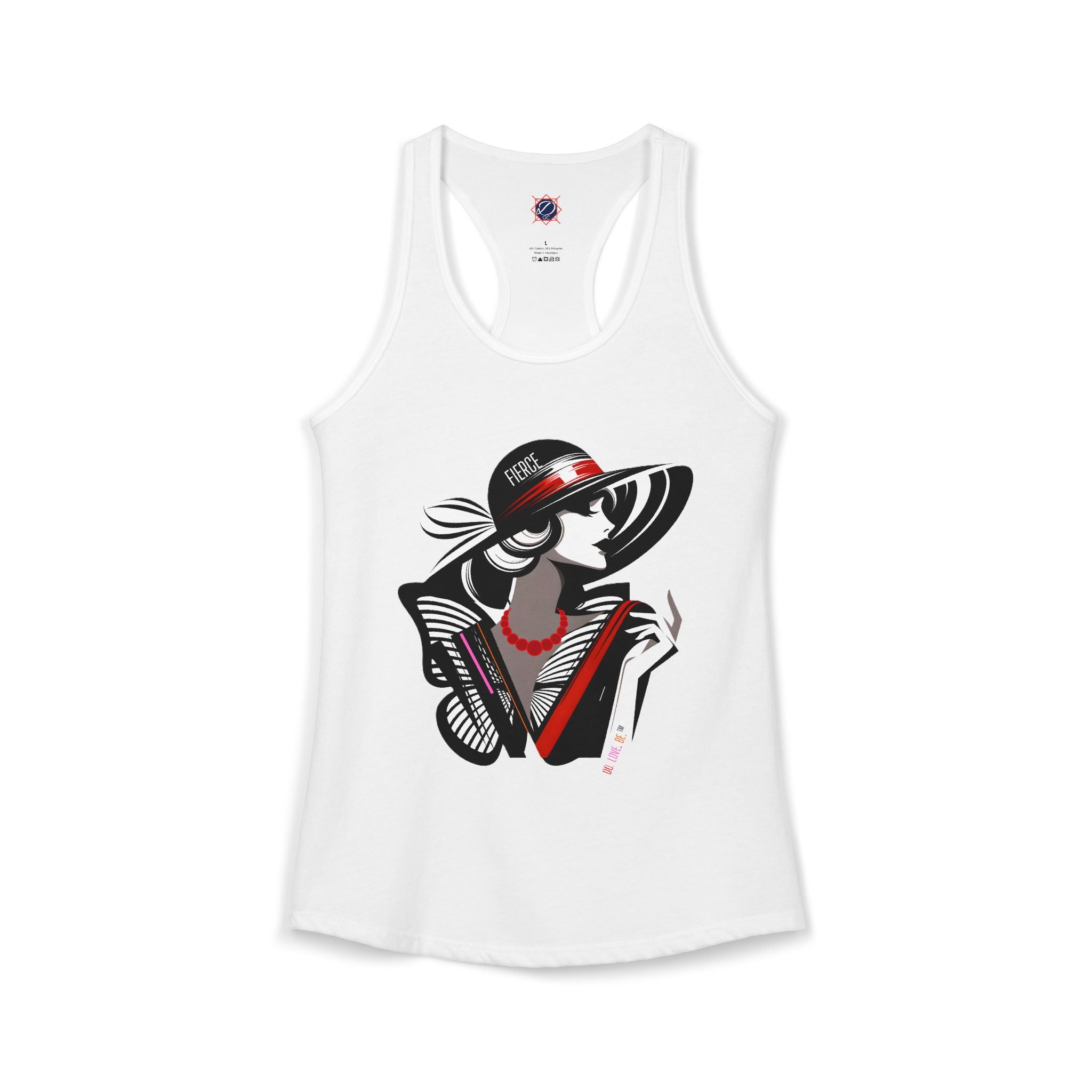 Women's graphic tee collection featuring a woman in a hat by DO. LOVE. BE. Apparel