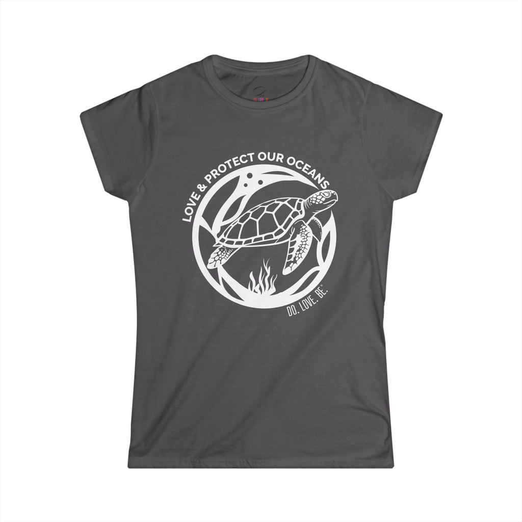 Womens sea turtle graphic tee by DO. LOVE. BE. Apparel