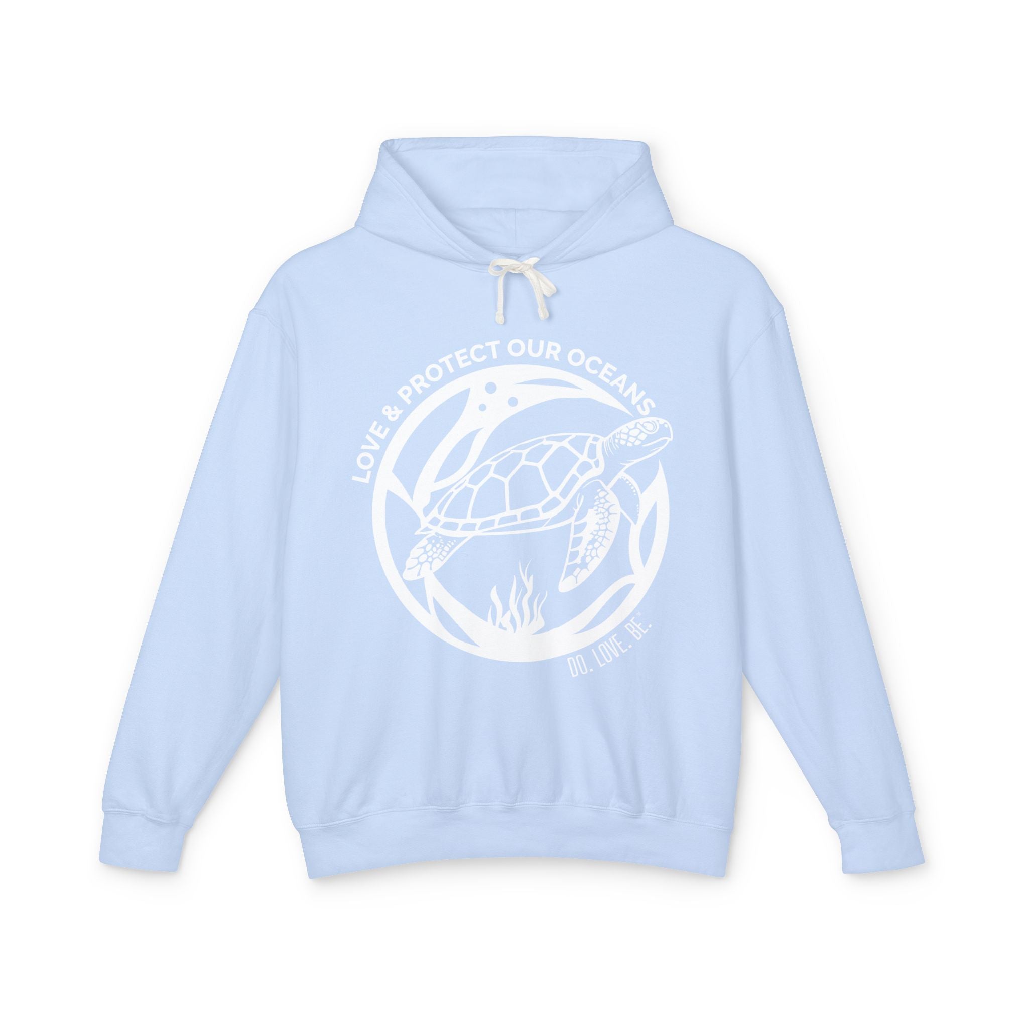 Womens Graphic Tee Sea Turtle Collection Hoodie by Do. Love. Be