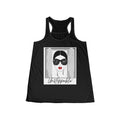 Unstoppable Graphic tank top with a woman's face and sunglasses