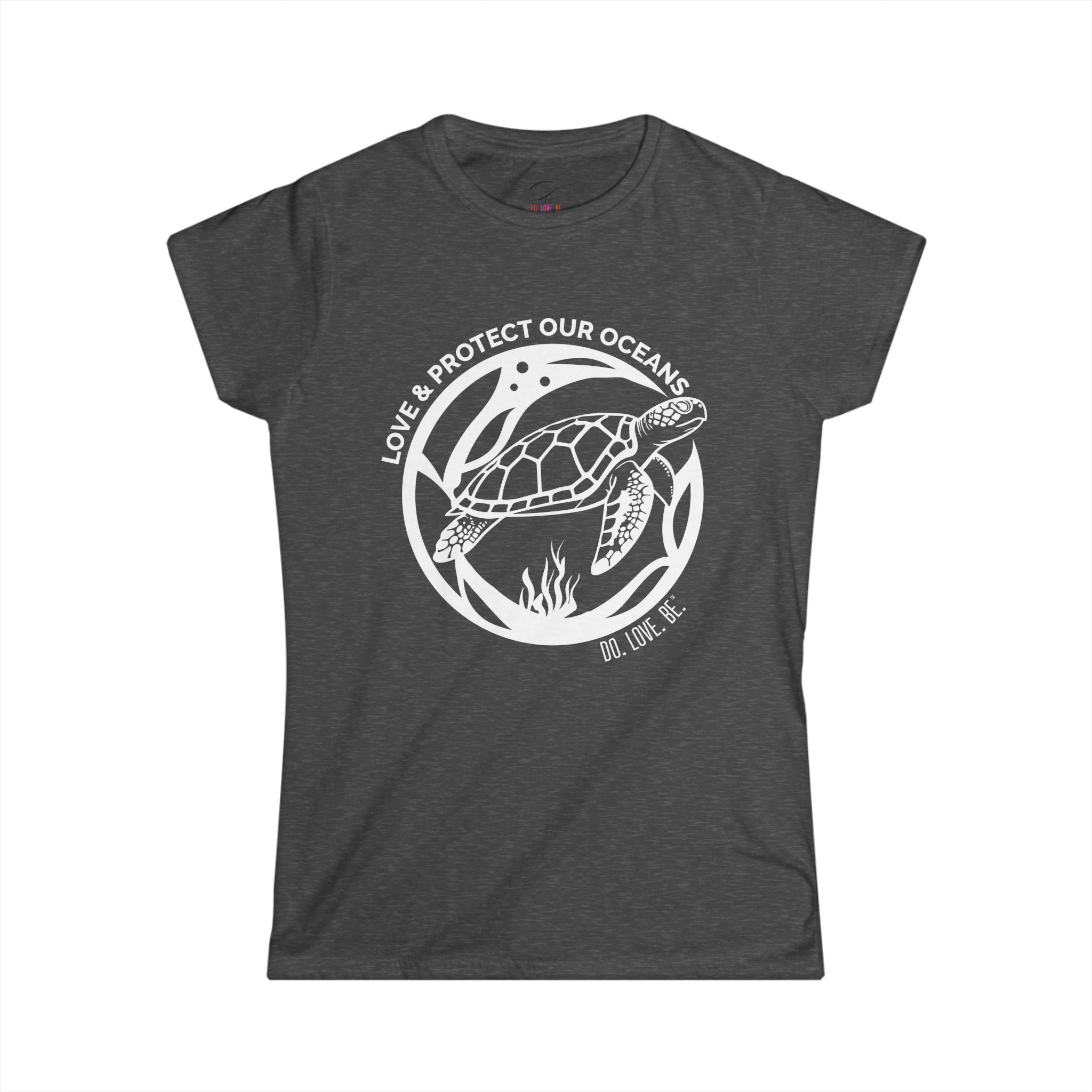 Womens sea turtle graphic tee by DO. LOVE. BE. Apparel
